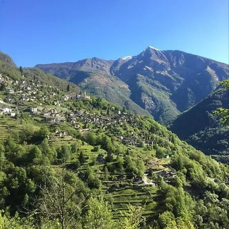 Apartamento Bright With Panoramic View Of Valle Verzasc Mergoscia