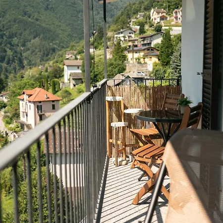 Apartamento Bright With Panoramic View Of Valle Verzasc *